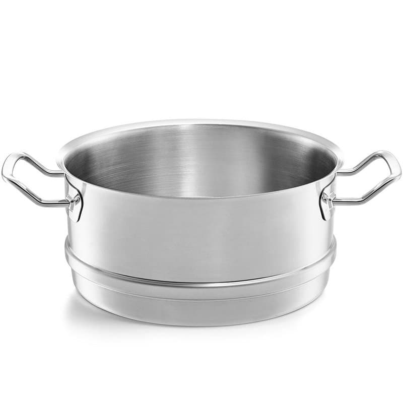 Fissler Original-Profi Collection Panier Vapeur en Acier Inoxydable (Ø 28 cm), Insert Perforé pour Cuit-Vapeur Compatible Induct