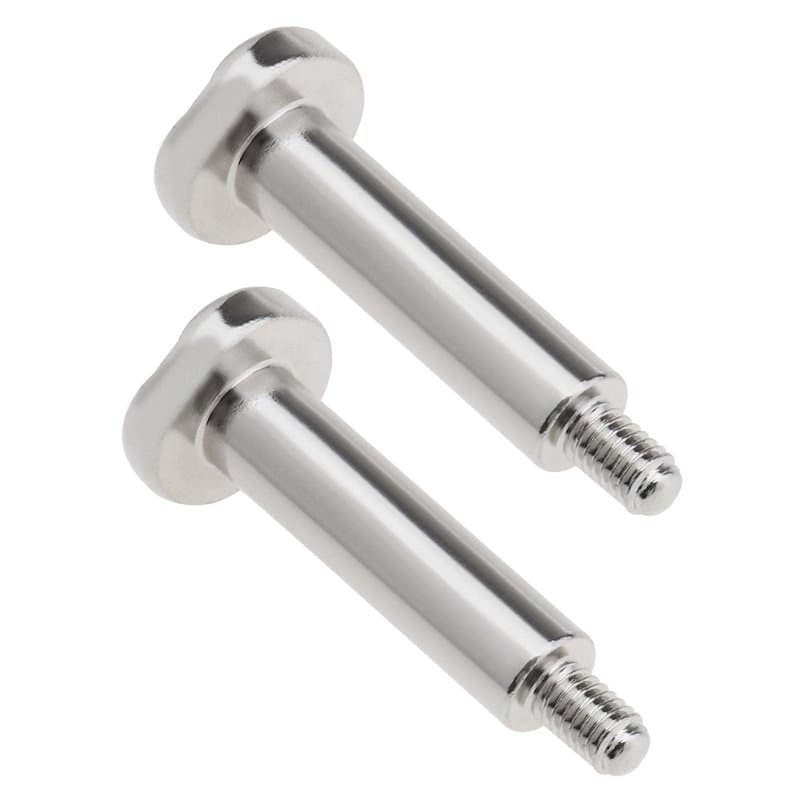 EMSea 2pcs Vis de Fixation Base de Console de Jeu Compatible avec PS5 Remplacement de l'hôte Machine de Jeu Inférieure du Suppor