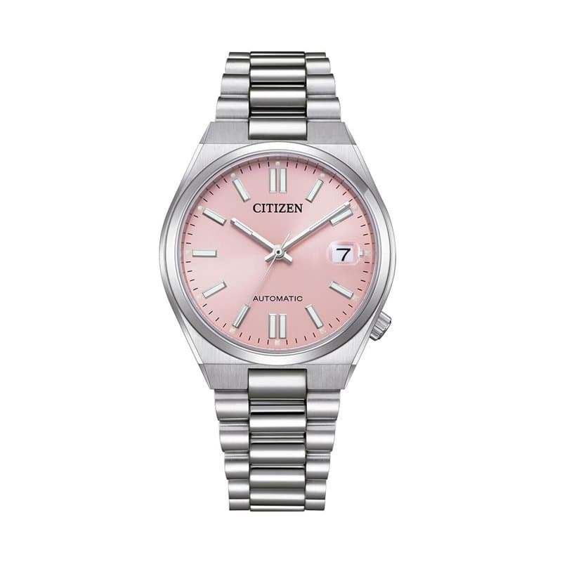 Montre Unisexe Citizen TSUYOSA Automatic Argenté (Ø 37 mm)