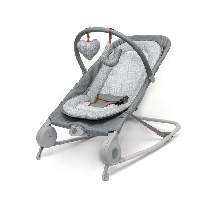 Summer Infant Summer Balancelle et sauteur Bouncer & Rocker Duo 2 en 1, balancelle et sauteur, pratiques, transport simple, avec