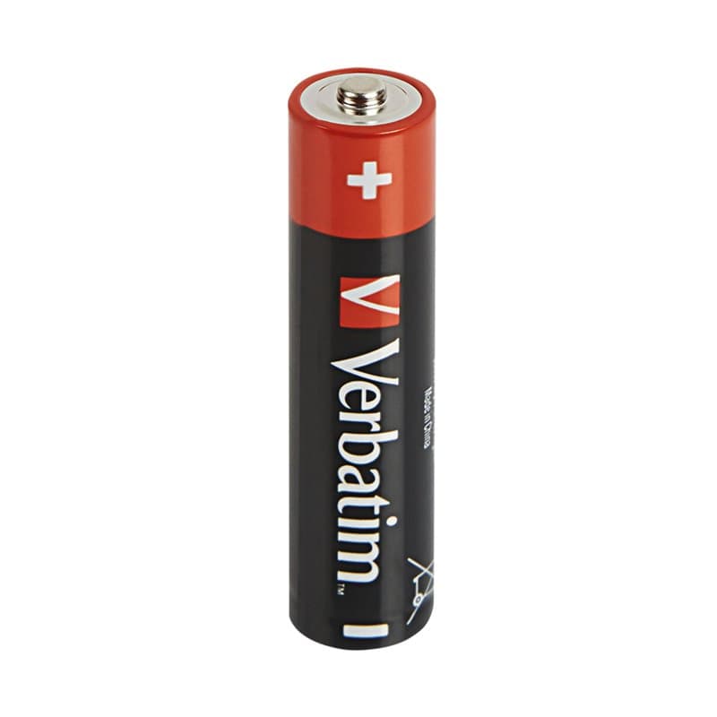 VERBATIM Piles alcalines AAA Premium I 1,5V I AAA-LR03 Micro I Batteries-AAA I Piles pour Lecteur MP3, Appareil Photo, télécomma