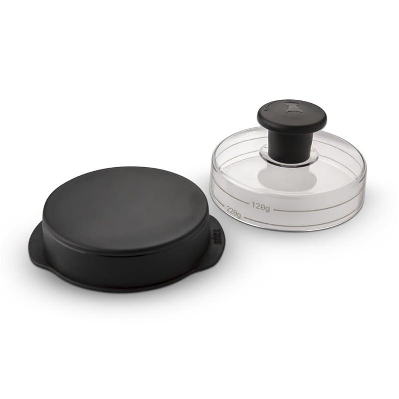 Weber Presse à Hamburger, pour des Hamburgers Uniformes, 200 & 120g, poignée détachable pour Un Rangement Facile, Lavable au Lav