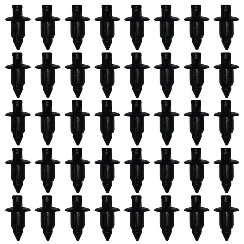 Rivet Plastique, Clips de Fixation pour Voiture, 40 Pièces Clips de Retenue Carrosserie pour Yamaha/Suzuki/Kawasaki/Forza, Clip