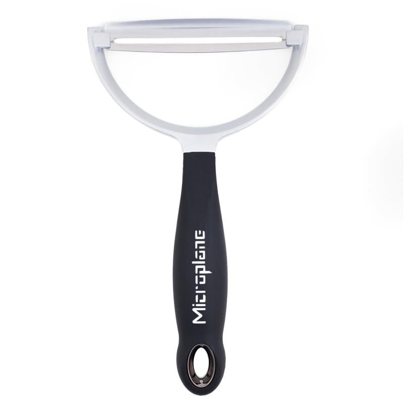 Microplane - Eplucheur large Y lamelleur pour fromage à pâte molle, chou, oignons, butternut - MICROPLANE