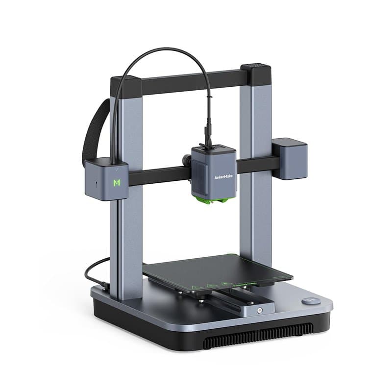 Imprimante 3D AnkerMake M5C, contrôle Multi-appareils, Impression Rapide 500 mm/s, détails fluides, nivellement Auto, Base en Al