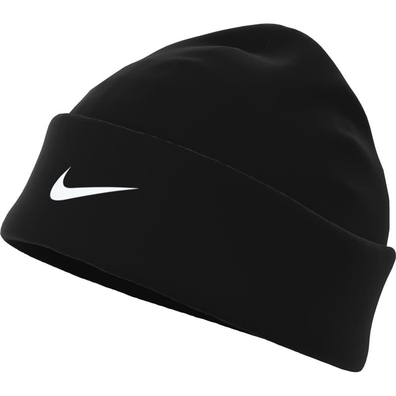 Nike Unisex Beanie Hat U NK DF Peak Beanie SC P TM, Black/White, FQ8292-010, MISC