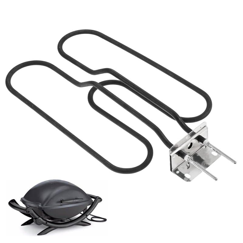 bowarepro 66631/65621 Éléments chauffants de rechange pour barbecue électrique Weber, compatible avec Weber Q140, Q1400, élément