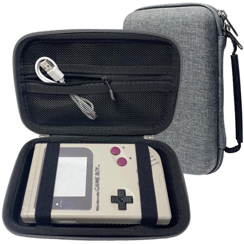 TRIPHKAR Étui de Protection Housse Portable pour Game Boy Classic, 3DS XL, 3DS LL Console, Disque Dur 3.5 inch Interne, Power Ba