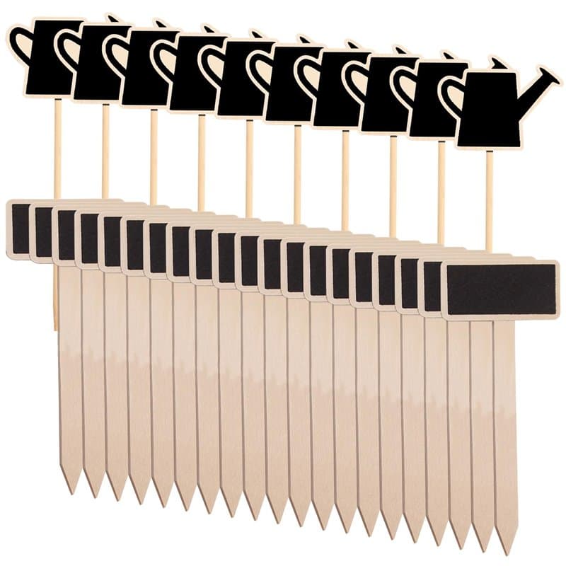 Lot de 30 étiquettes pour plantes, plantes de jardin, étiquettes pour plantes de jardin, piles d'étiquettes pour chaudières, min