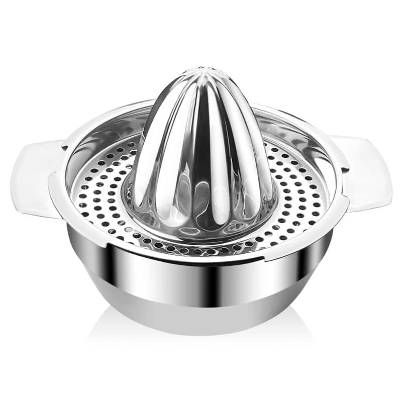 Avesteir Presse Agrumes 300ml, Presse Agrumes Manuel Inox 201 Lavable Lave-Vaisselle, Presse Citron Rotation Presse Facile à Net