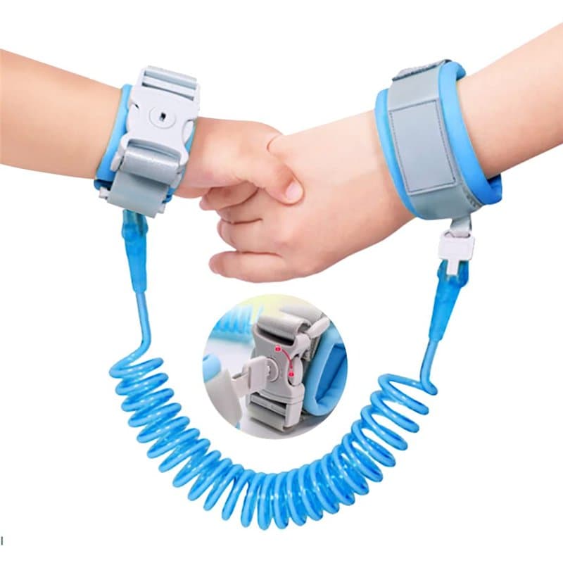 2M Harnais Enfant, Anti perdu poignet Ceinture Bracelet de Securite pour Enfant et Bebe Attache Enfant Sécurité Poignet, Ceintur