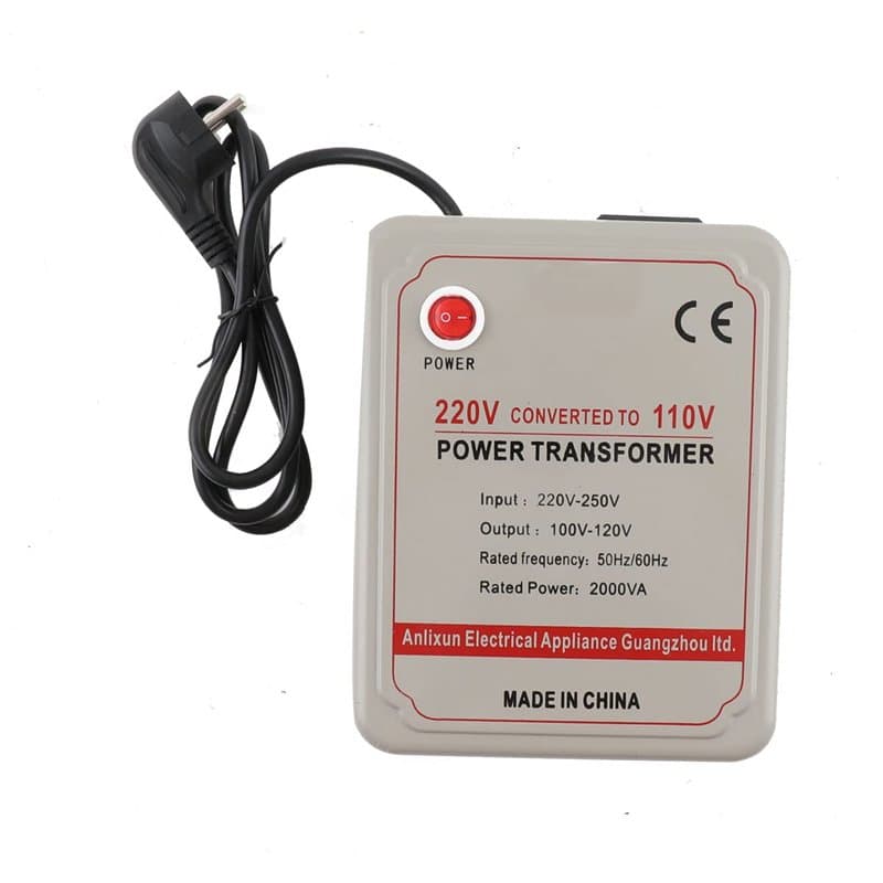 NICCOO Convertisseur 220v 110v Convertisseur De Tension 220v Vers 110v Transformateur De Convertisseur De Tension Abaisseur Conv