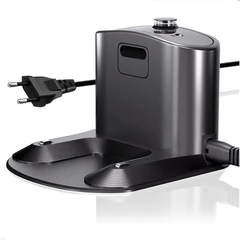 1 Borne De Charge Noire pour Robot Aspirateur Base de chargement pour Irobot Roomba 500 600 700 800 900 E5 E6 I1 I3 I4 I6 I7 I8