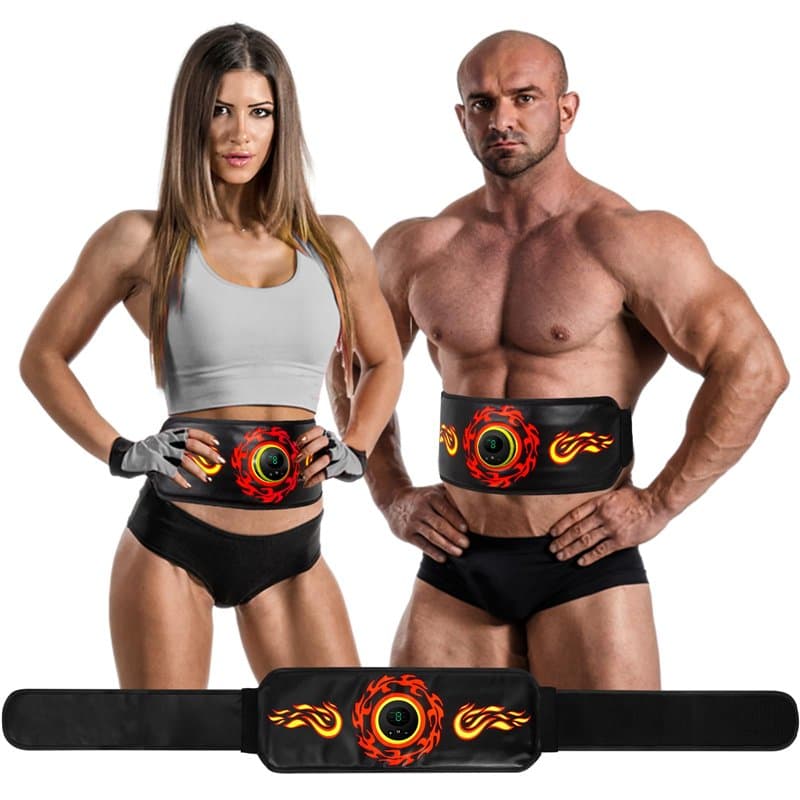 JOYTOUR Ceinture Abdominale Electrostimulation, Appareil Electrostimulation Abdominale Scientifiquement Vérifiée, Sûre, Efficace