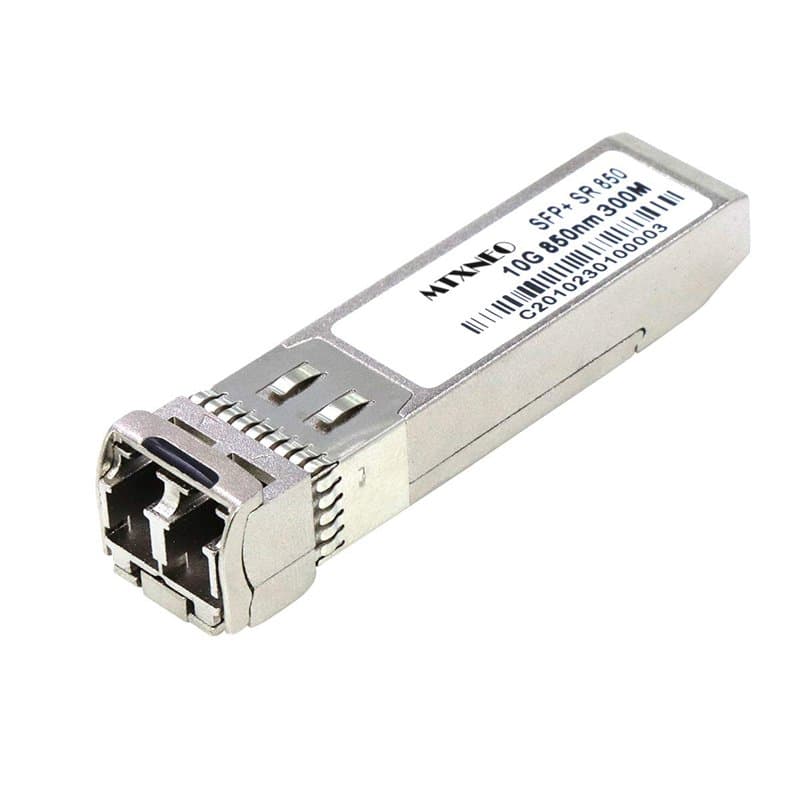 Transceiver SFP+ 10G SFP+ LC multimode 850 nm 300 m DDM 10GBase-SR SFP+ compatible avec Cisco SFP-10G-SR, Ubiquiti UF-MM-10G et