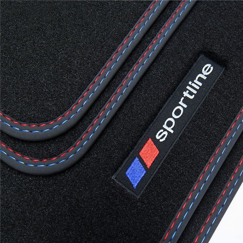 tuning-art SF003 Sportline Design Tapis de Sol pour BMW Série 1 E87 5 Portes 2004-2011