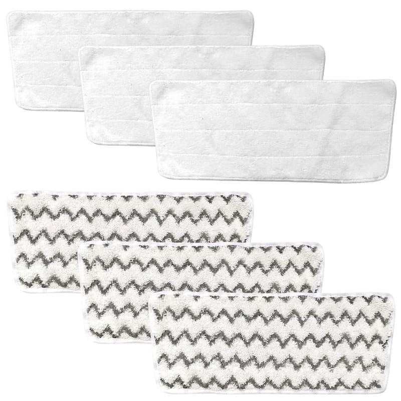 Lot de 6 housses de rechange en microfibre pour nettoyeur vapeur Vileda XXL, chiffons en microfibre Vileda Steam PLUS XXL, acces