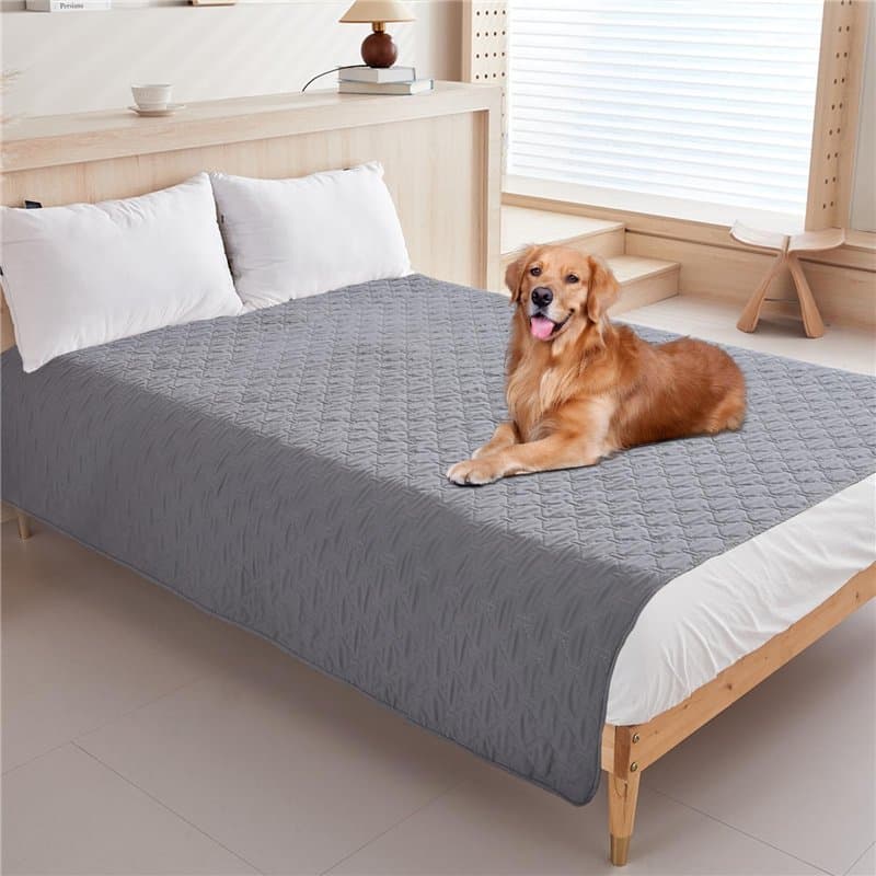 Zhufas Couverture Chien, Couverture Imperméable, 170 X 200 cm, Tapis pour Animaux De Compagnie, Chiens, Chats, comme Protection