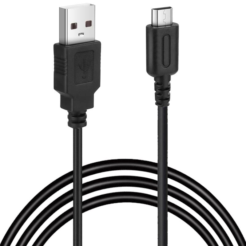 Jinpojun Câble de Chargeur Rapide pour Ninte-ndo DS Lite, 1.2M USB Chargeur TPE Câble