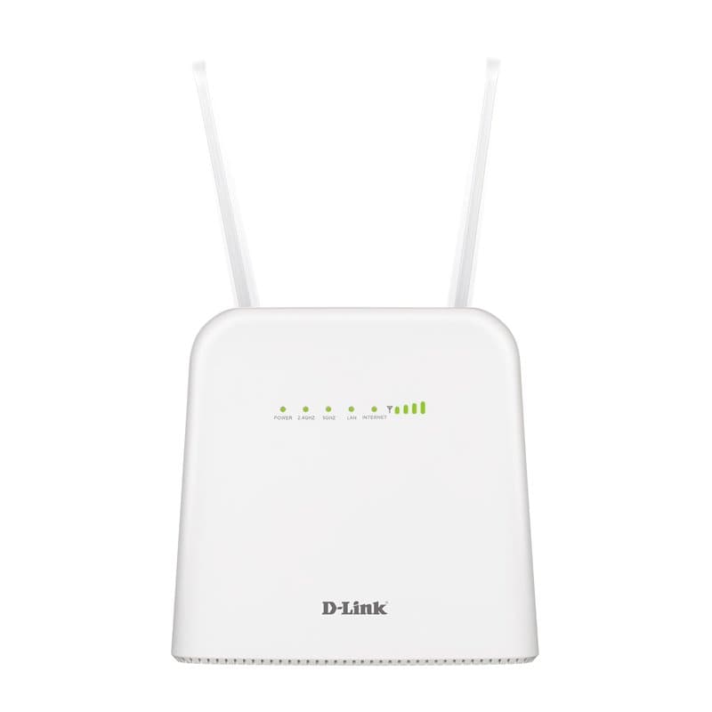 D-Link DWR-960 Routeur LTE Cat 7 Wi-FI AC1200, Routeur Mobile 4G/3G, Multi WAN, Ports Gigabit, Emplacement pour Carte SIM intégr