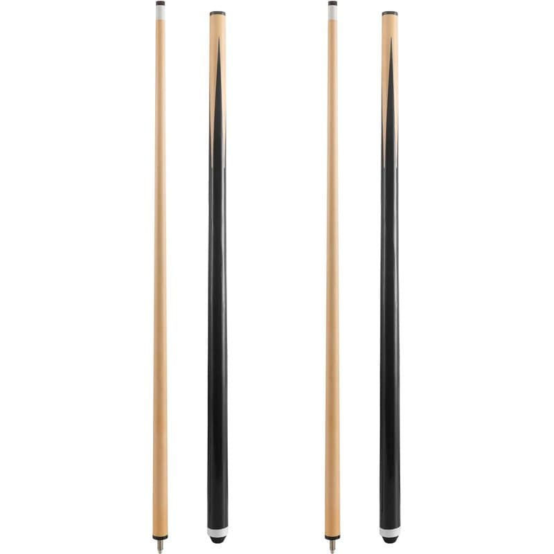 Eyuepu Lot de 2 bâtons de queue de billard pour queue de billard 147,3 cm - Bâtons de billard de 510,3 g