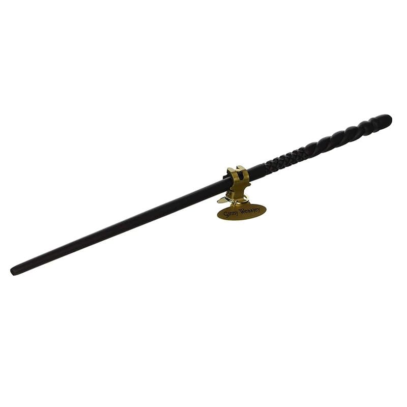The Noble Collection - Ginny Weasley Character Wand - 14in (36cm) Harry Potter Wand with Metal Name Tag - Harry Potter Film Set
