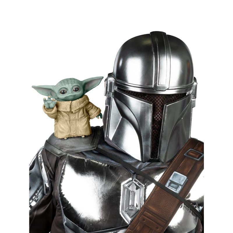 RUBIES - Licence Officielle Star Wars - Accessoire Déguisement d'Épaule Bébé Yoda - Taille Unique - Ajoutez une Touche Magique à