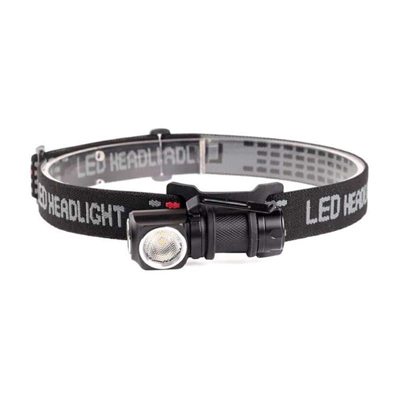 PNI Lampe Frontale LED Adventure F75 avec led 6W, 600 lm, en aluminium, avec batterie et chargeur magnétique avec USB