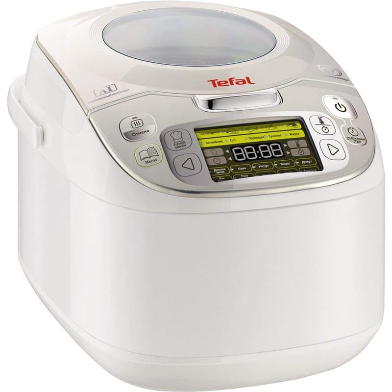Tefal RK8121 Multi-cuiseur 45 en 1, 750 W, capacité 5 l, 45 fonctions de cuisson, fonction maintien au chaud, écran LCD, avec li