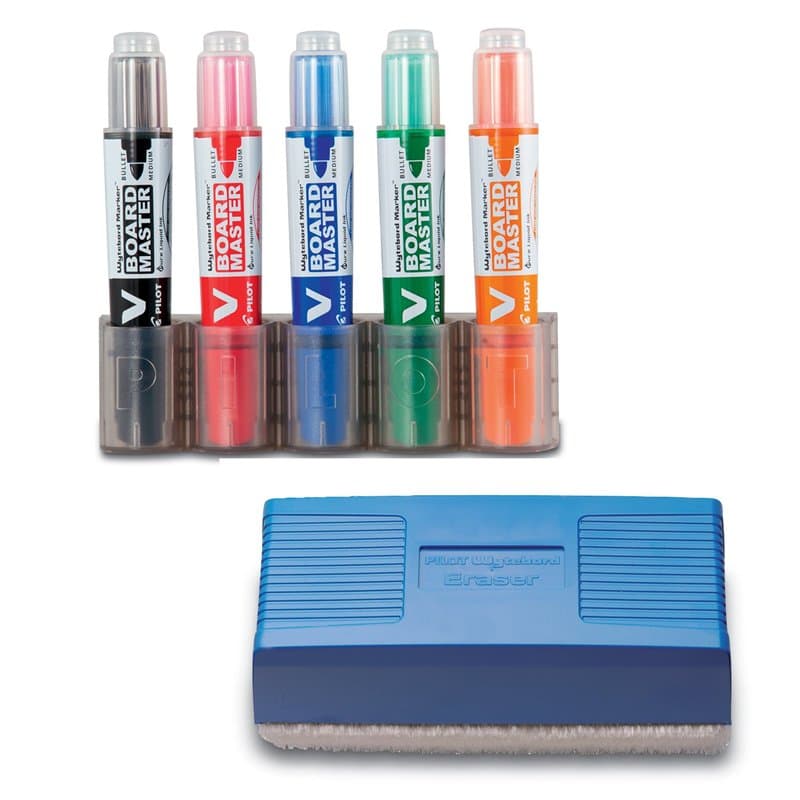 Pilot Begreen Kit whiteboard Marqueur pour Tableau blanc Pointe Large Assorties