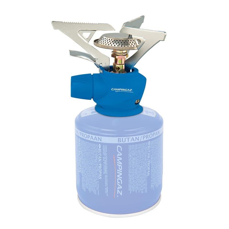 Campingaz Twister Plus, réchaud gaz pour camping et festivals, manipulation simple, Bleu