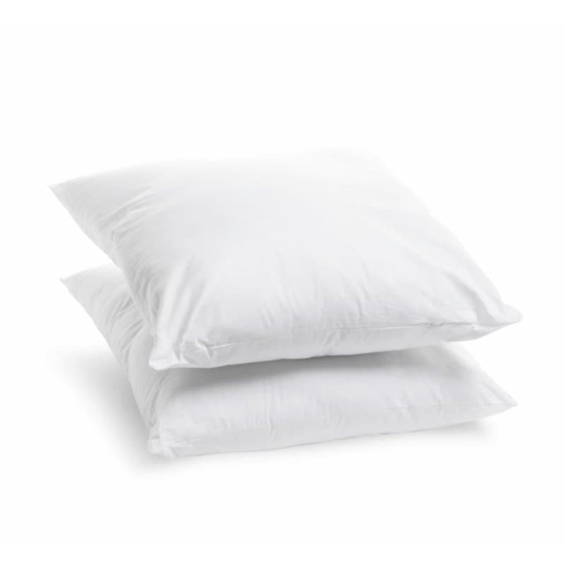 Bleu Câlin Lot de 2 Oreillers Volume Blancs, 60x60cm, ODTI