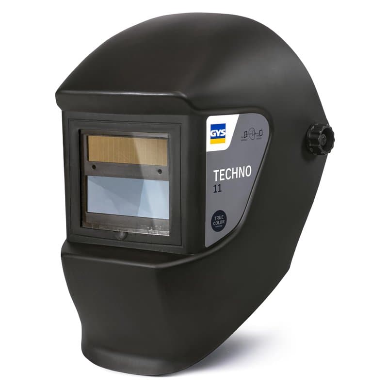 Casque de soudeur GYS LCD TECHNO 11 TRUE COLOR 064997 noir EN 166, EN 175, EN 379