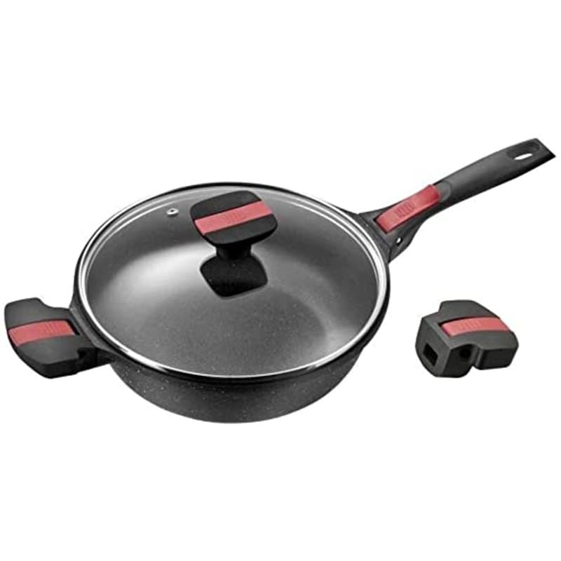 Pradel Excellence - Sauteuse 28 cm + poignée amovible - Tous feux et induction - Sans PFOA - 335