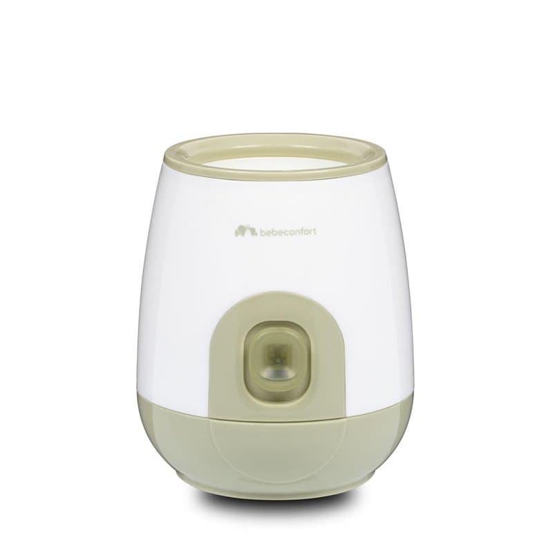 Bebeconfort Chauffe-Biberon Électrique Express, Chauffe-Biberon pour la maison, Chauffe-Biberon pour Bébé, Blanc et vert