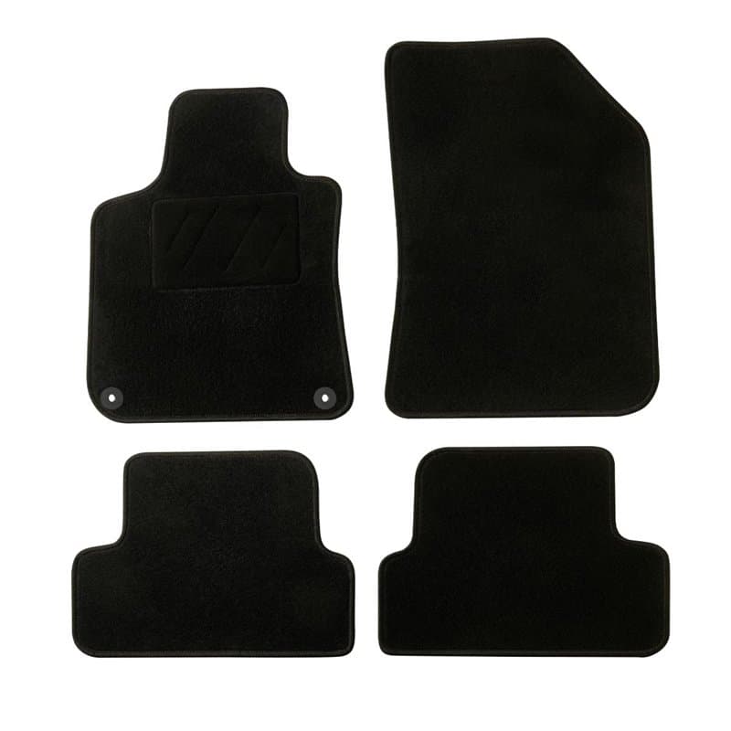 DBS - Tapis de Voiture - sur Mesure pour 308/308SW (2013-2021) - avec Clips de Fixation - Tapis de Sol antidérapant pour Automob