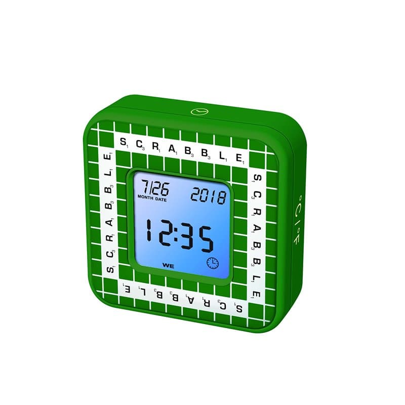 Lexibook , RL300SC, Mattel Minuteur multifonctions, rétroéclairage de l'écran, Vert/Blanc