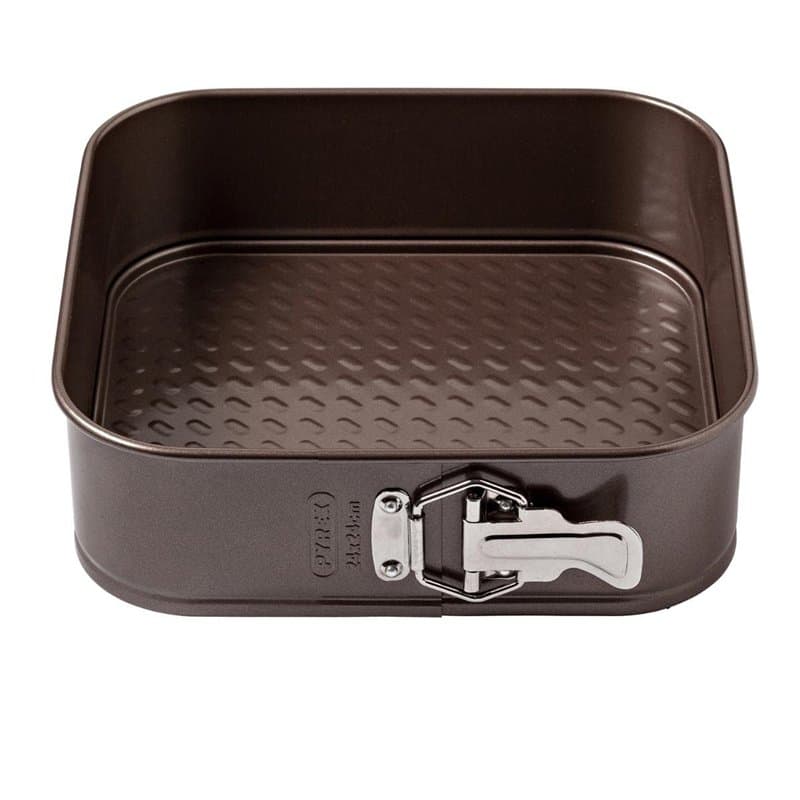 Pyrex 1138911 MOULE DESM CARRÉ 24 CM ASIM PX, acier inoxydable