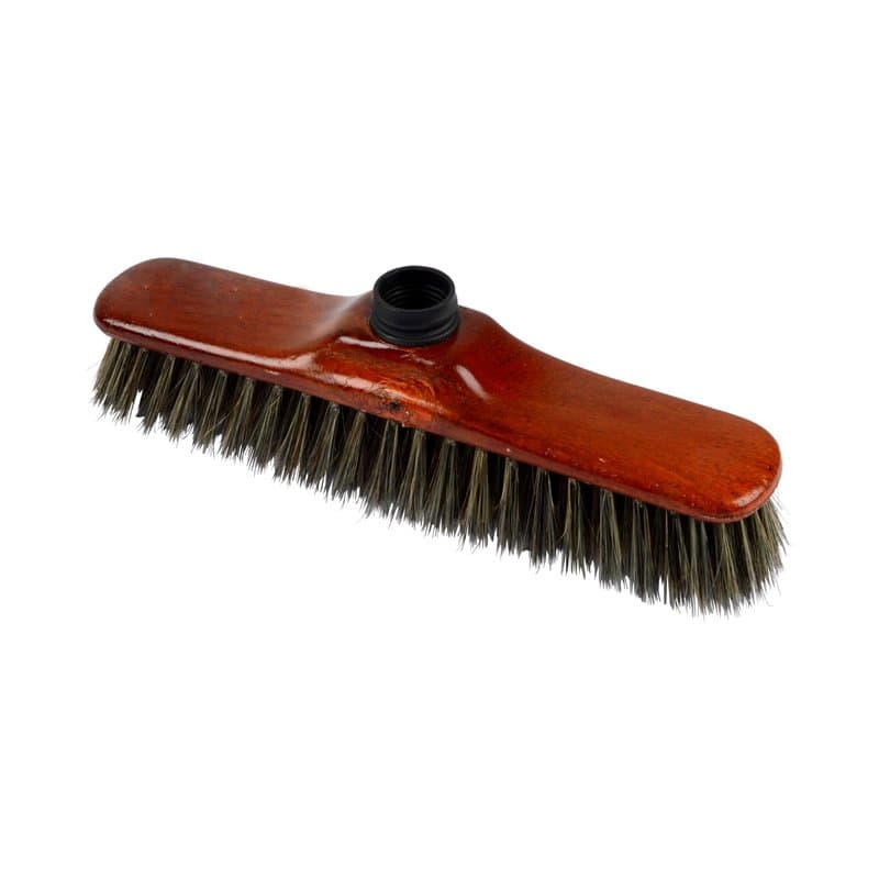 Homéa, Tête de Balai Droit Soies Premium 29 cm Effet Bois avec Douille