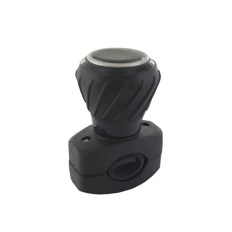 Greenstar Boule de manoeuvre adaptable pour volant de direction à empreinte ronde, en daim, noire, Couvre-volant, Volant, Access