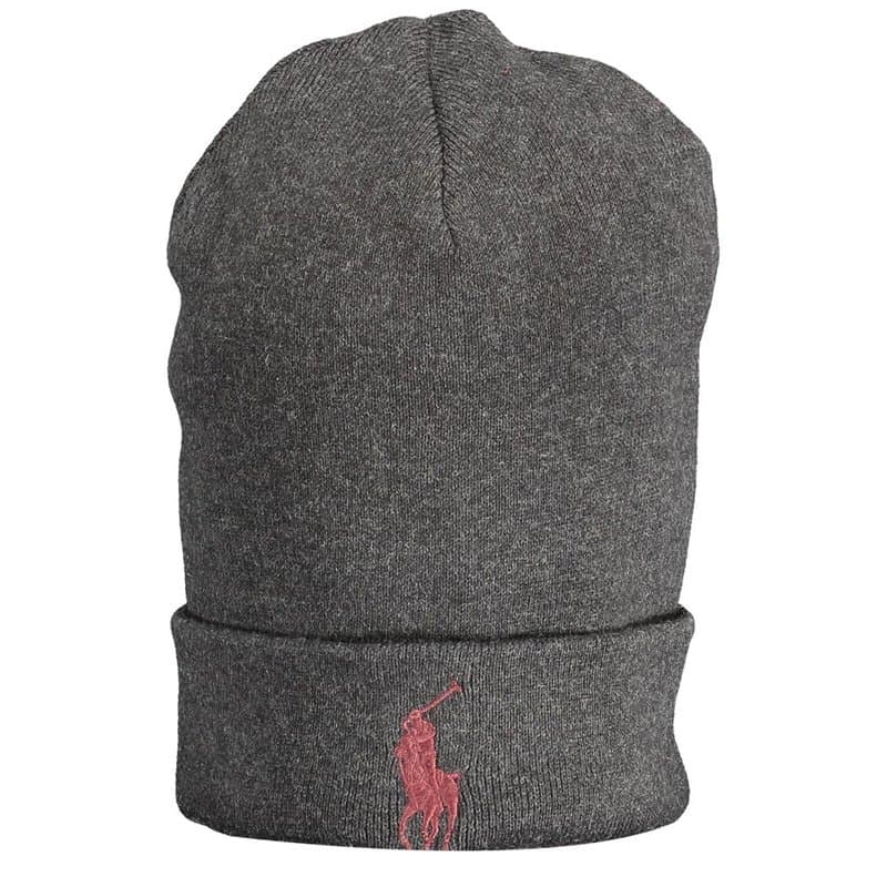 Ralph Lauren Bonnet classique en coton - Taille unique - Gris, gris