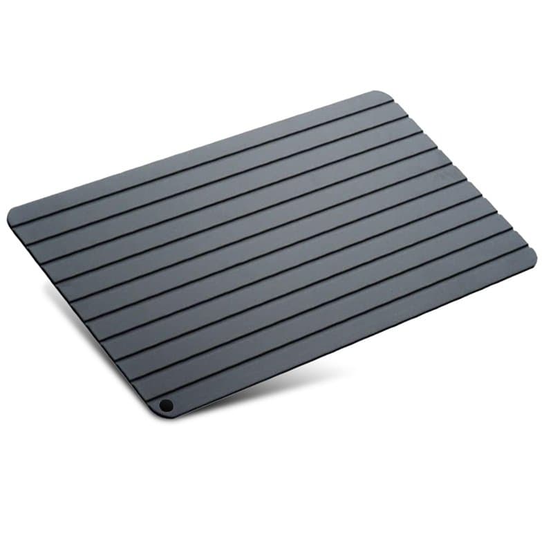 FISHTEC Plateau de Décongélation - Plaque Décongélation Rapide - Planche pour Viande et Dégivrage des Aliments Congelés - sans E