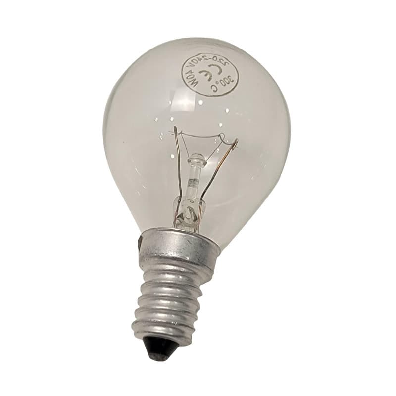 SOS Accessoire Ampoule E14 40W 300°C pour Four micro-ondes 00057874 AEG, ARISTON HOTPOINT, BLAUPUNKT, BLOMBERG, BOREAL, BOSCH, B
