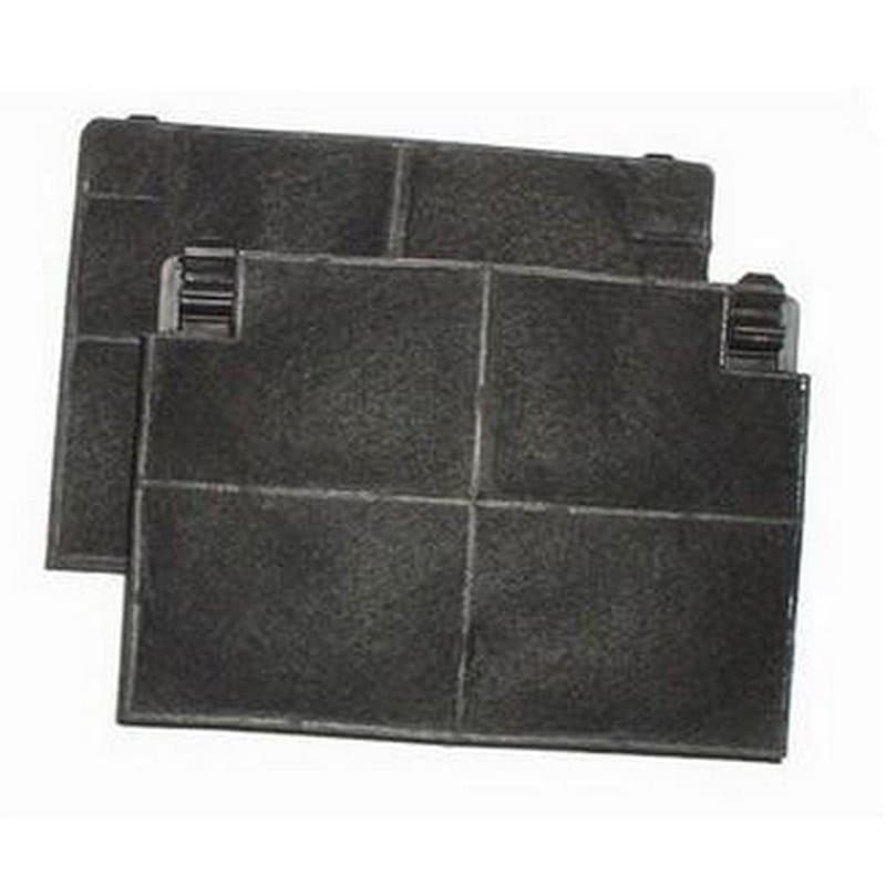 SOS Accessoire Lot de 2 filtres charbon ROBLIN 5403001 193x137x20mm pour Hotte 484000008781, EFF70 ARISTON HOTPOINT, BEKO, BRAND