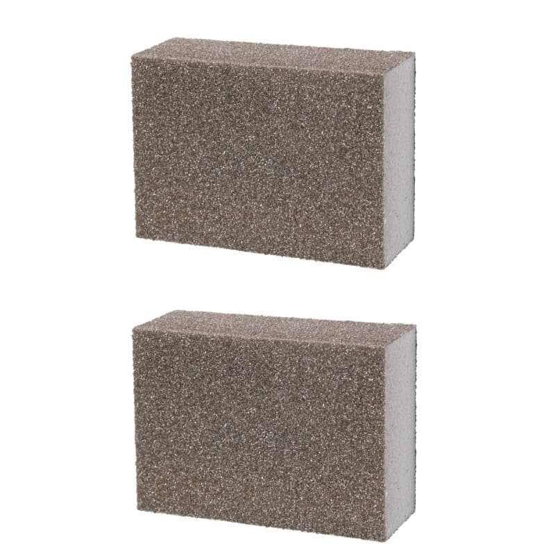 cyclingcolors 2X Éponges à poncer grattoir de ponçage Cales Abrasive Universelle, Grain 200