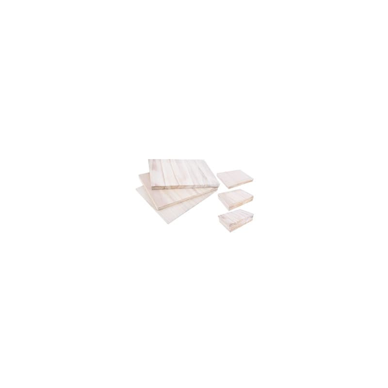 ShenLong - Lot de 5 Planches de Casses, Bois Pin Blanc 9-15-20 mm - 9 mm
