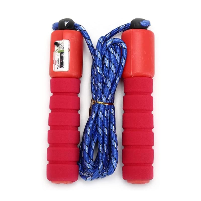 PARENCE.- Corde à Sauter avec Compteur Intégré – Ludique et Éducative – Compteur Intégré, Poignées Ergonomiques - couleur aléato