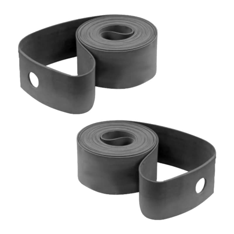 cyclingcolors 2X Fond de Jante caouthouc vélo Largeur 18mm réparation Roue Chambre à air Cycle VTT Route, diamètre 20"