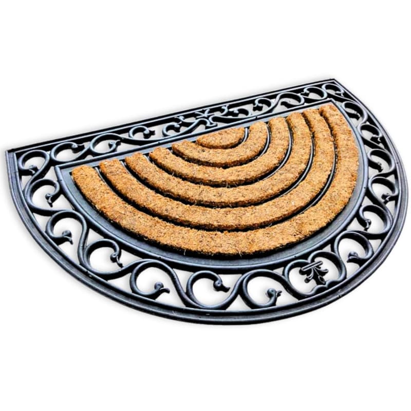 FACILITYS Terre Jardin - Paillasson Exterieur Entree, 75 x 45 x 1,5 cm - Paillasson Coco, Fibres de Coco Naturelles sur Cadre en