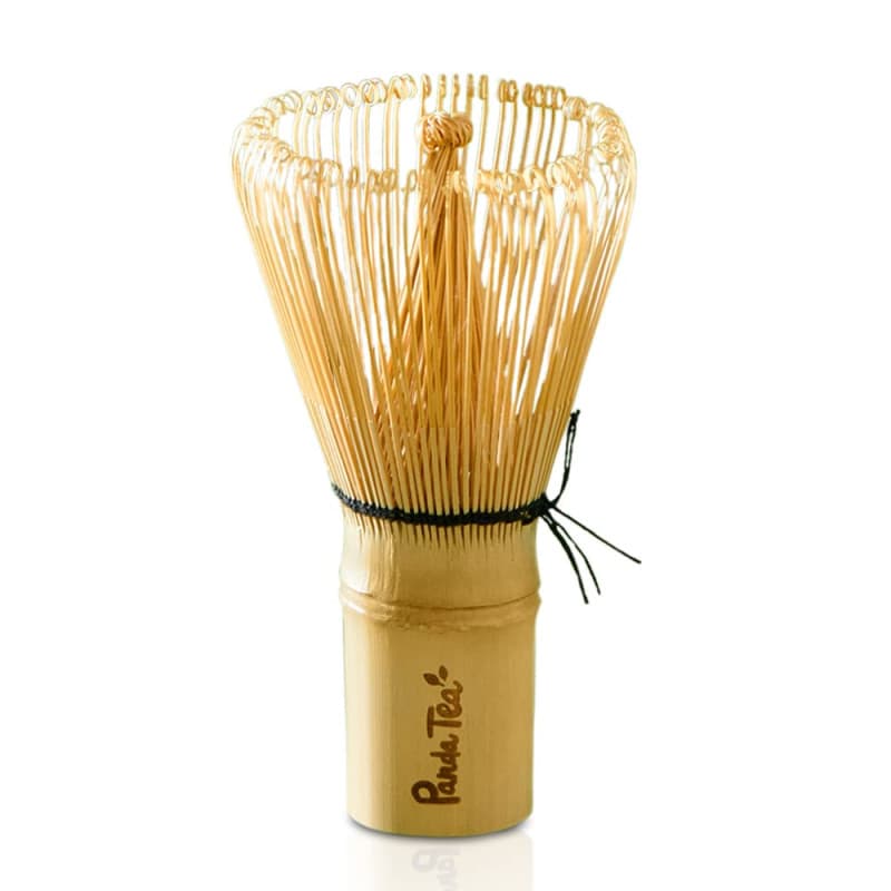 Panda Tea Fouet à Matcha En Bambou | Un Accessoire Matcha IDéal Pour Préparer Le Matcha | Le Fouet Traditionnel Japonais En Bamb